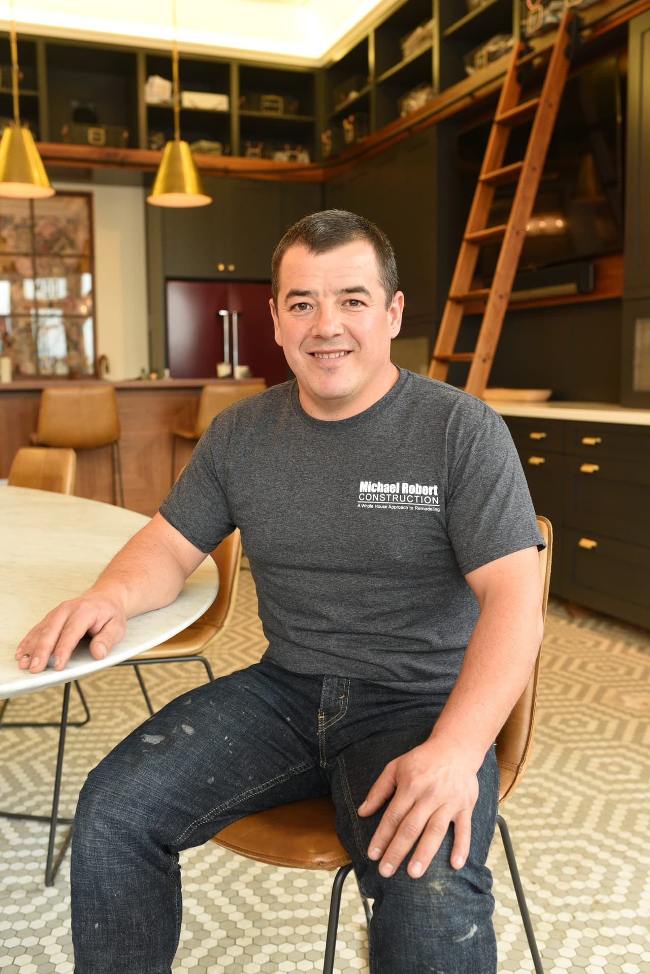 Alex Soria, foreman at Michael Robert Construction