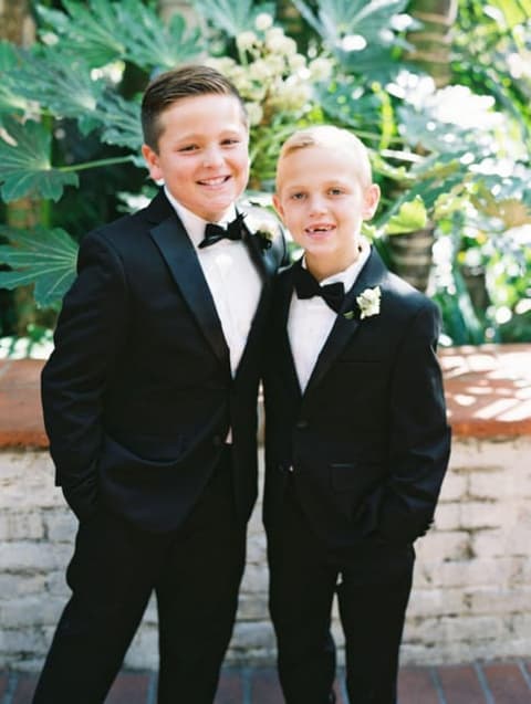 Jack and Liam Mroz, sons of Mike and Ellie Mroz, in Westfield, NJ